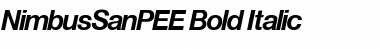 NimbusSanPEE Font