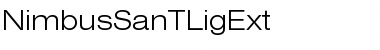 NimbusSanTLigExt Regular Font
