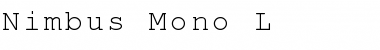 Download Nimbus Mono L Font