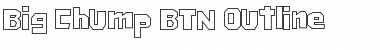 Big Chump BTN Outline Font