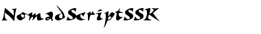 NomadScriptSSK Regular Font
