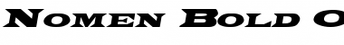 Nomen Font