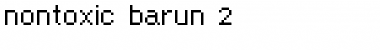 nontoxic_barun_2 Font