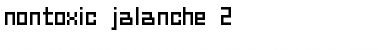 nontoxic_jalanche_2 Regular Font