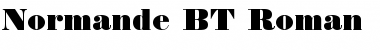 Normande BT Font