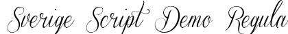Sverige Script Demo Regular