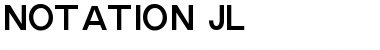 Notation JL Regular Font