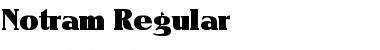Download Notram Font Download Notram Font