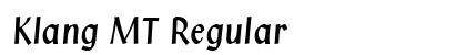 Klang MT Regular