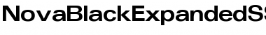 NovaBlackExpandedSSK Font