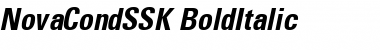 NovaCondSSK Font