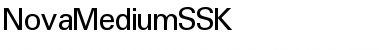 NovaMediumSSK Font