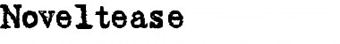 Download Noveltease Font Download Noveltease Font