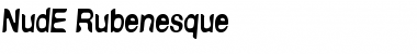 Download NudE Rubenesque Font Download NudE Rubenesque Font