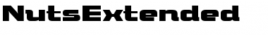 NutsExtended Regular Font