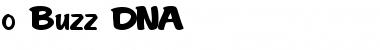 0 Buzz DNA Font