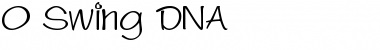 0 Swing DNA Font