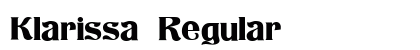 Klarissa Regular preview