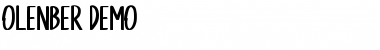 Olenber Font