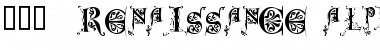 101! Renaissance Alpha Font