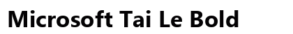Microsoft Tai Le Bold preview