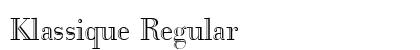 Klassique Regular preview