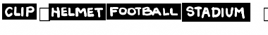 2Peas Blocks - Football Font