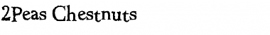 Download 2Peas Chestnuts Font
