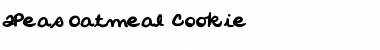 2Peas Oatmeal Cookie Font