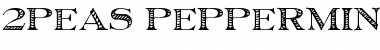 2Peas Peppermint Font