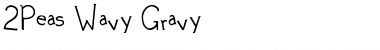 2Peas Wavy Gravy Regular Font