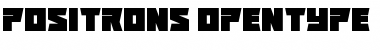 Positrons Regular Font