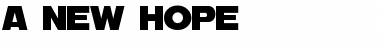 Download A New Hope Font