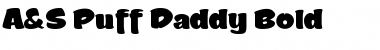 A&S Puff Daddy Font
