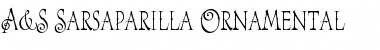 Download A&S Sarsaparilla Ornamental Font