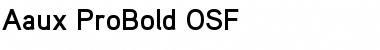 Aaux ProBold OSF Font