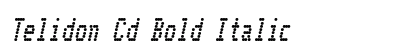 Telidon Cd Bold Italic preview