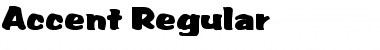 Accent Regular Font Accent Regular Font