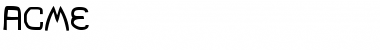 Acme Font