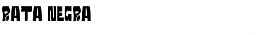 Download Rata Negra Font Download Rata Negra Font