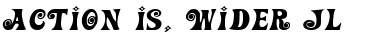 Action Is JL Font