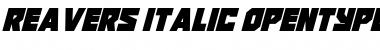 Reavers Italic Font