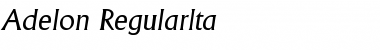 Download Adelon-RegularIta Font