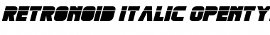 Download Retronoid Font