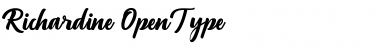 Download Richardine Font Download Richardine Font