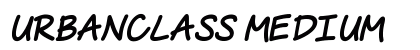 UrbanClass Medium preview