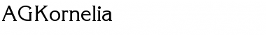 AGKornelia Font
