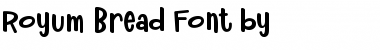 Download Royum Bread Font