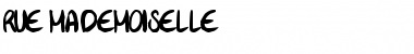 Download Rue Mademoiselle Font Download Rue Mademoiselle Font