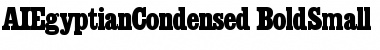 AIEgyptianCondensed Condensed Bold Font